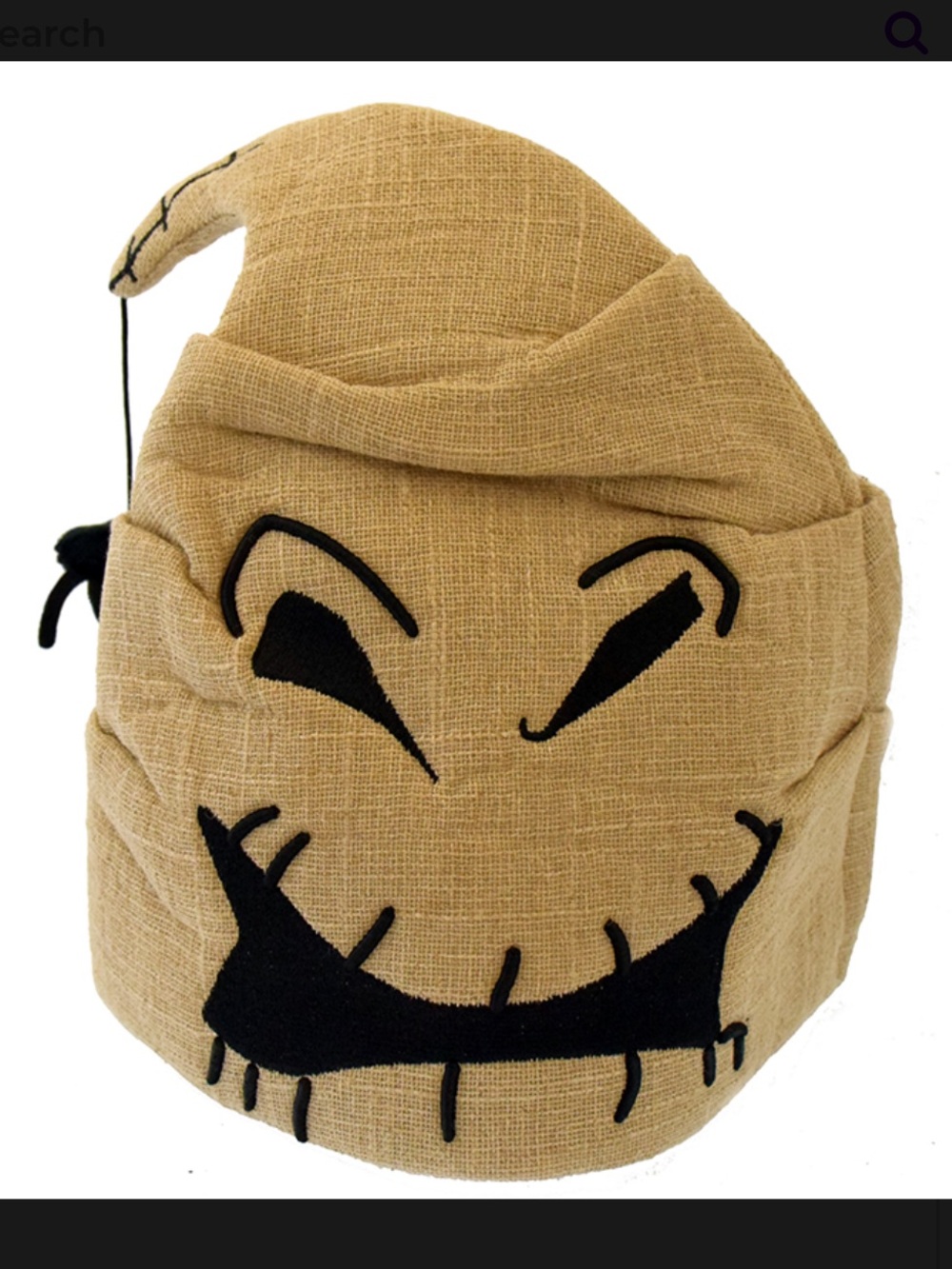 NWT Disney Character Hat - Oogie Boogie